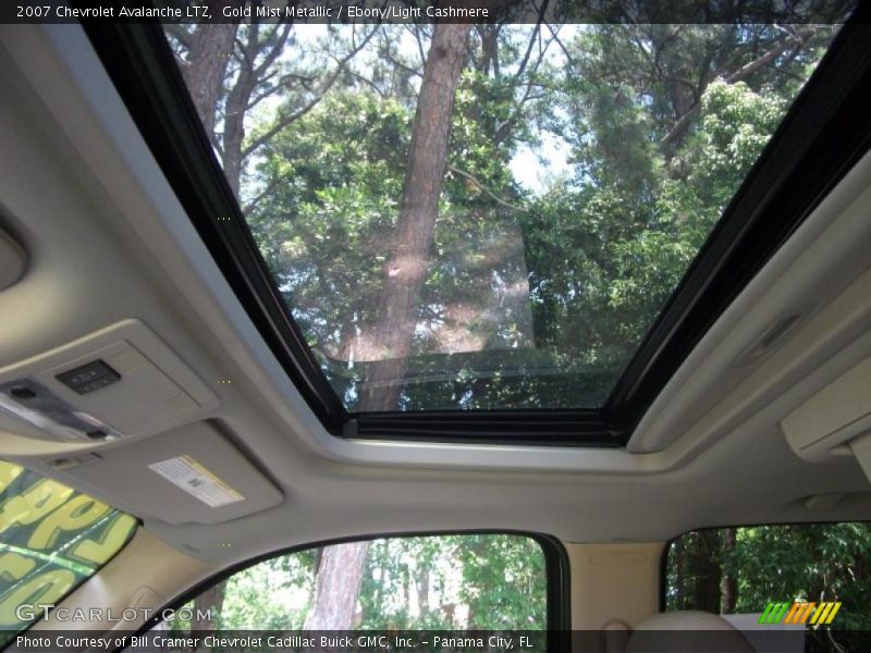 Gold Mist Metallic / Ebony/Light Cashmere 2007 Chevrolet Avalanche LTZ