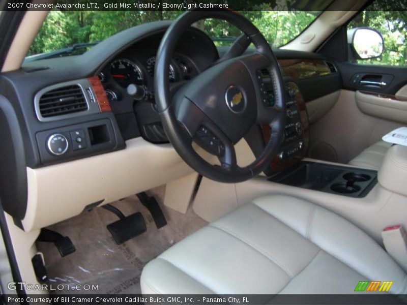 Gold Mist Metallic / Ebony/Light Cashmere 2007 Chevrolet Avalanche LTZ