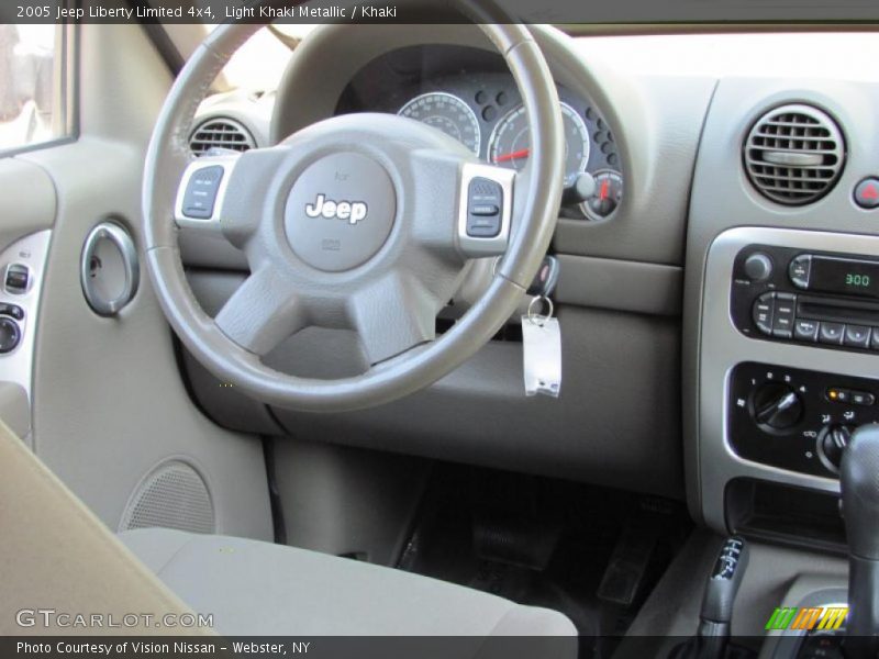 Light Khaki Metallic / Khaki 2005 Jeep Liberty Limited 4x4