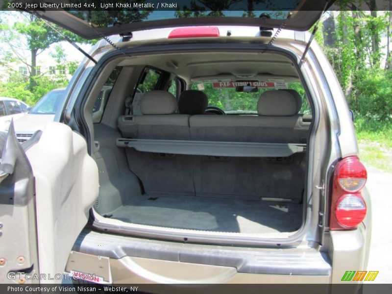 Light Khaki Metallic / Khaki 2005 Jeep Liberty Limited 4x4