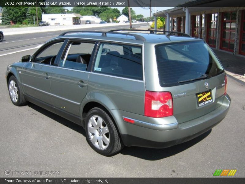 Fresco Green Metallic / Black 2002 Volkswagen Passat GLX Wagon