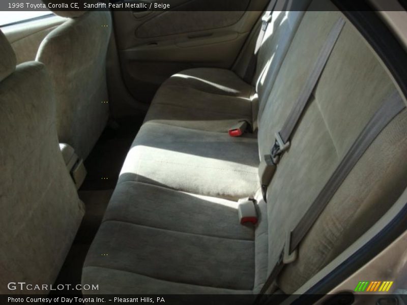 Sandrift Pearl Metallic / Beige 1998 Toyota Corolla CE