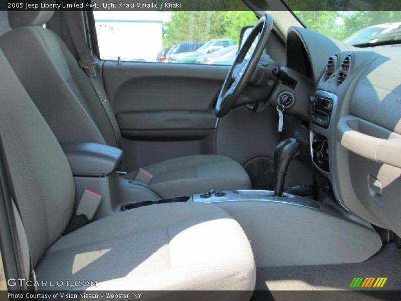 Light Khaki Metallic / Khaki 2005 Jeep Liberty Limited 4x4