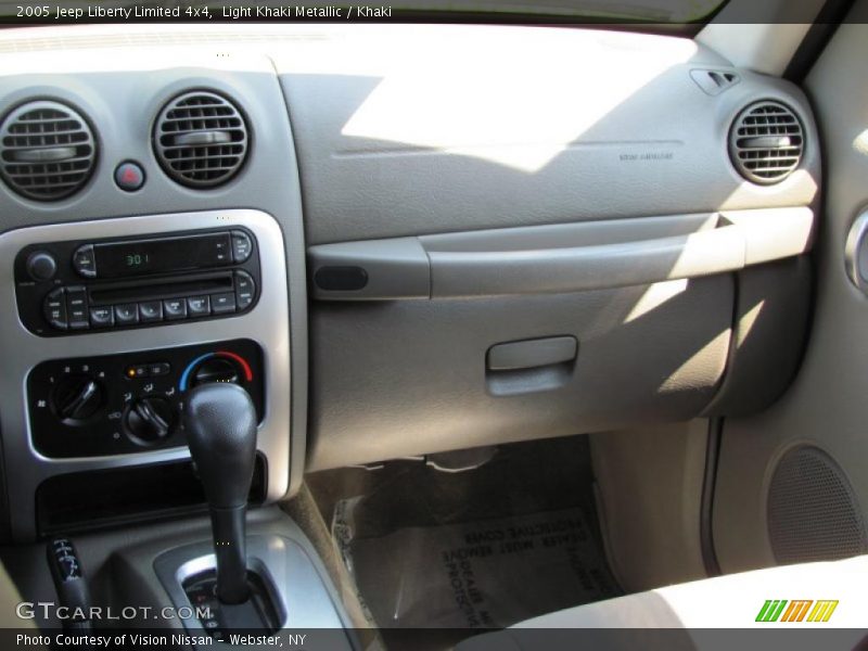 Light Khaki Metallic / Khaki 2005 Jeep Liberty Limited 4x4