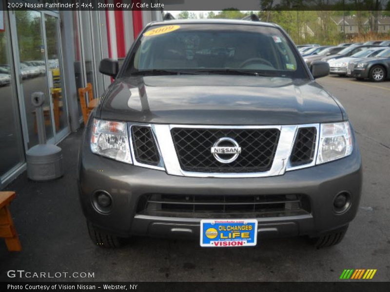 Storm Gray / Cafe Latte 2009 Nissan Pathfinder S 4x4