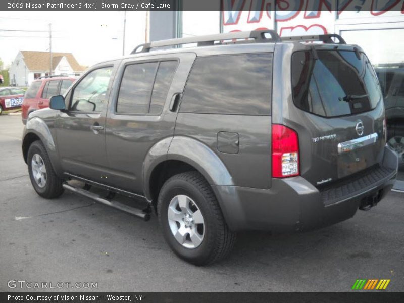Storm Gray / Cafe Latte 2009 Nissan Pathfinder S 4x4