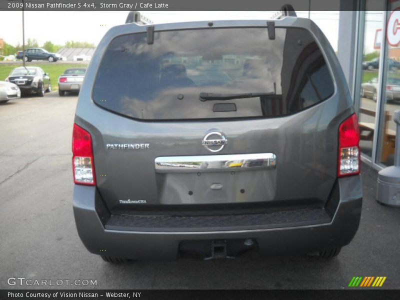 Storm Gray / Cafe Latte 2009 Nissan Pathfinder S 4x4