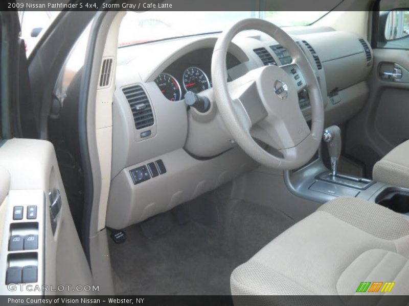 Storm Gray / Cafe Latte 2009 Nissan Pathfinder S 4x4