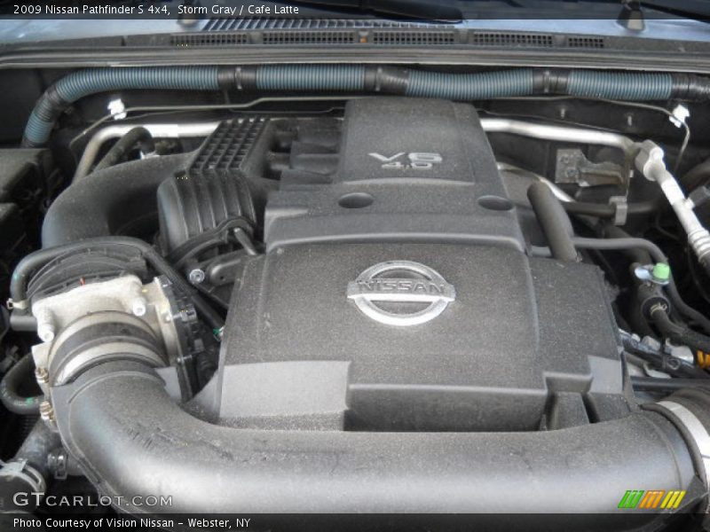 Storm Gray / Cafe Latte 2009 Nissan Pathfinder S 4x4
