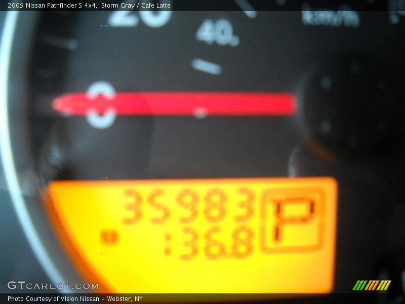 Storm Gray / Cafe Latte 2009 Nissan Pathfinder S 4x4