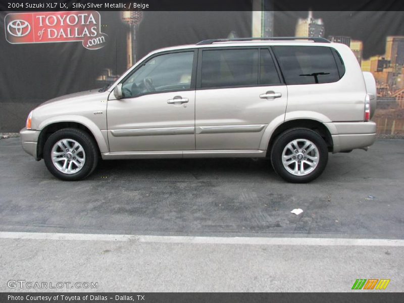 Silky Silver Metallic / Beige 2004 Suzuki XL7 LX