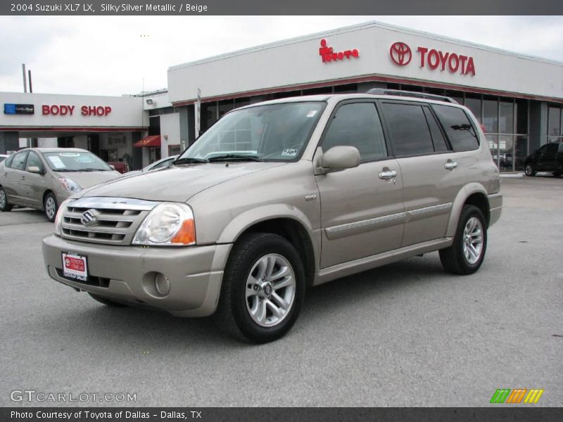 Silky Silver Metallic / Beige 2004 Suzuki XL7 LX