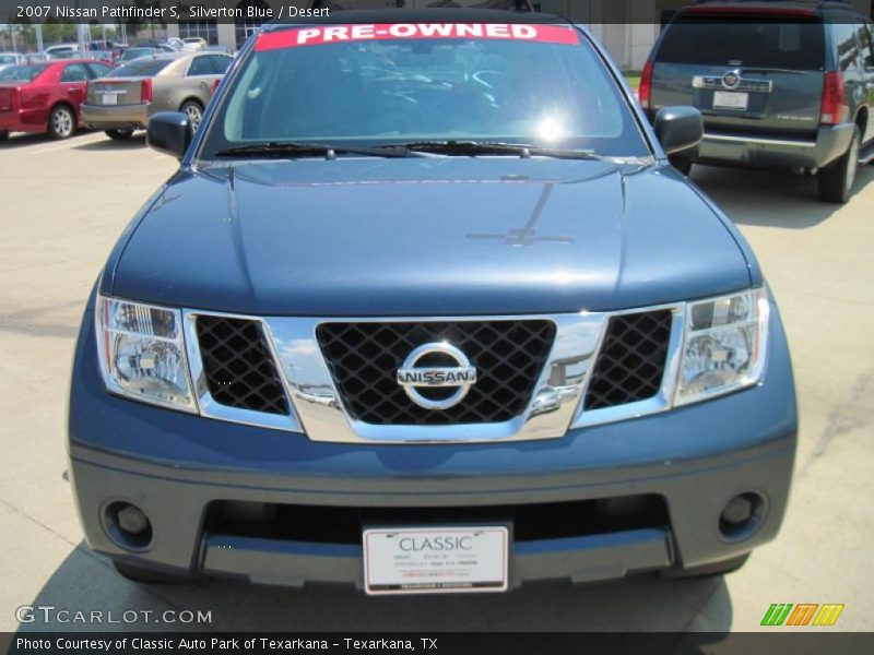 Silverton Blue / Desert 2007 Nissan Pathfinder S
