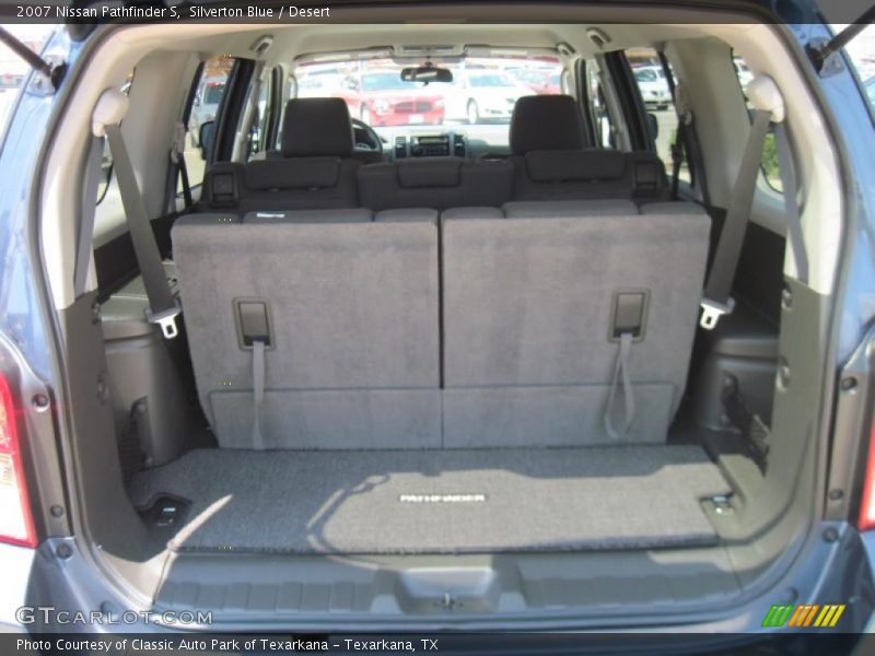 Silverton Blue / Desert 2007 Nissan Pathfinder S
