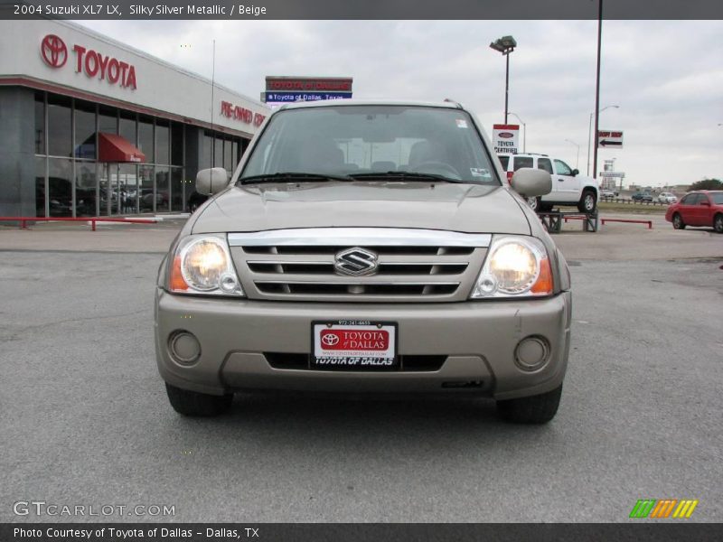 Silky Silver Metallic / Beige 2004 Suzuki XL7 LX