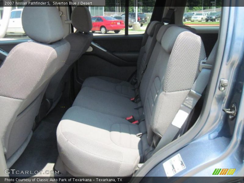 Silverton Blue / Desert 2007 Nissan Pathfinder S