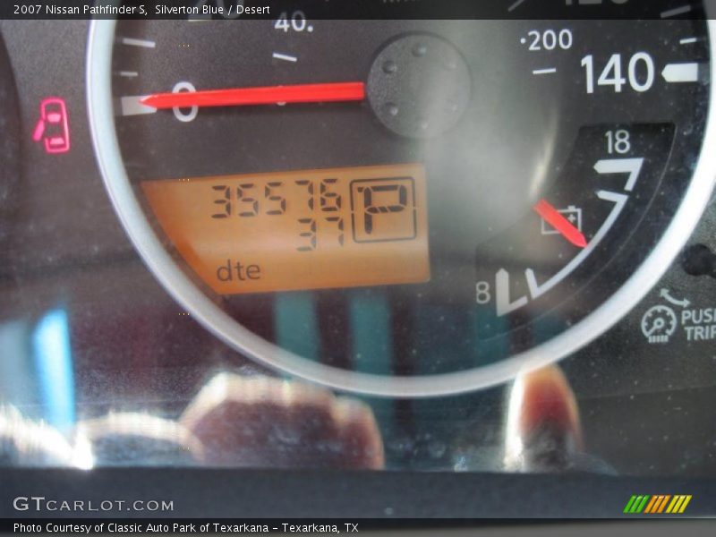 Silverton Blue / Desert 2007 Nissan Pathfinder S
