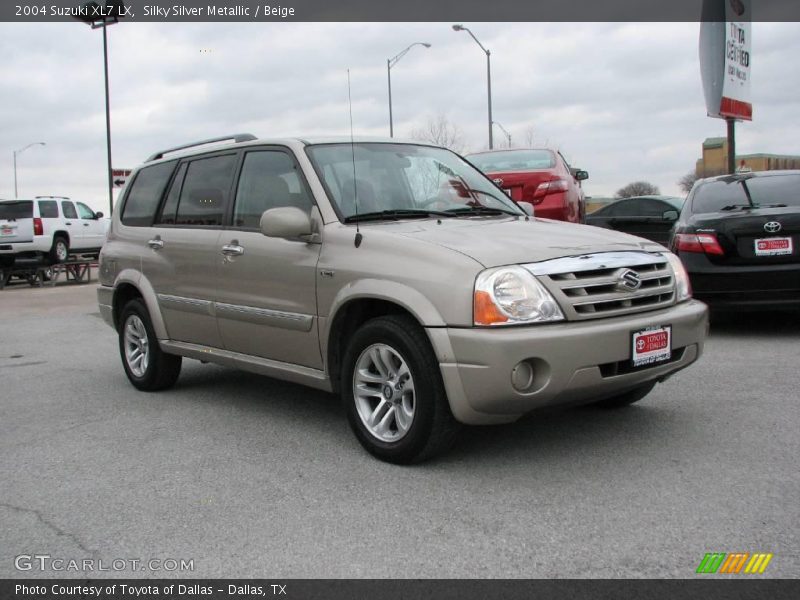 Silky Silver Metallic / Beige 2004 Suzuki XL7 LX