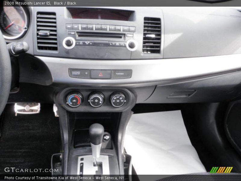 Black / Black 2008 Mitsubishi Lancer ES