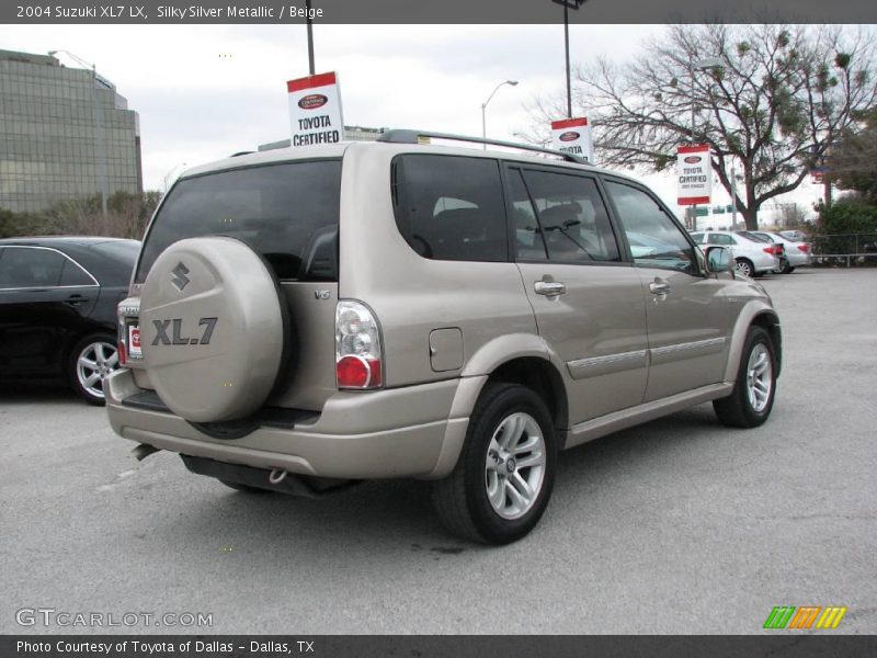 Silky Silver Metallic / Beige 2004 Suzuki XL7 LX
