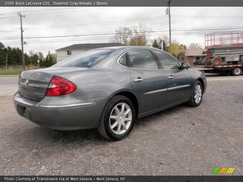 Steelmist Gray Metallic / Ebony 2005 Buick LaCrosse CXS