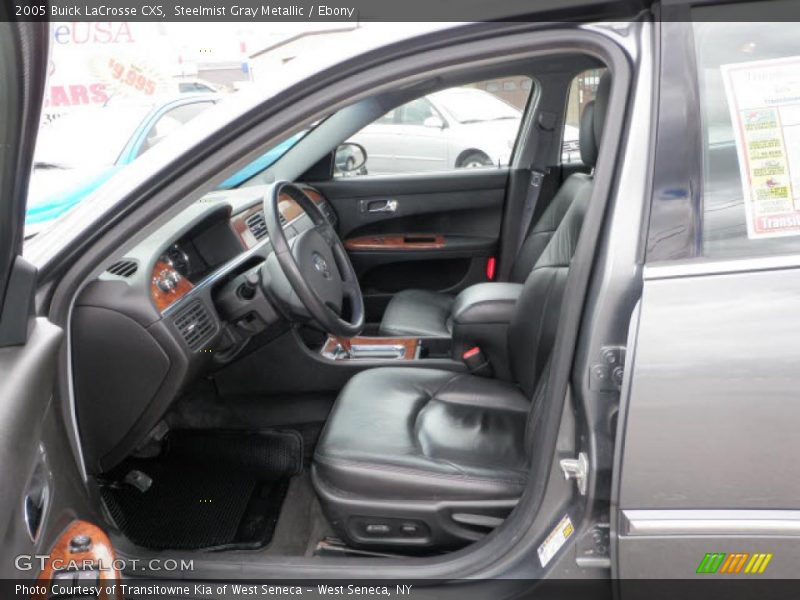 Steelmist Gray Metallic / Ebony 2005 Buick LaCrosse CXS