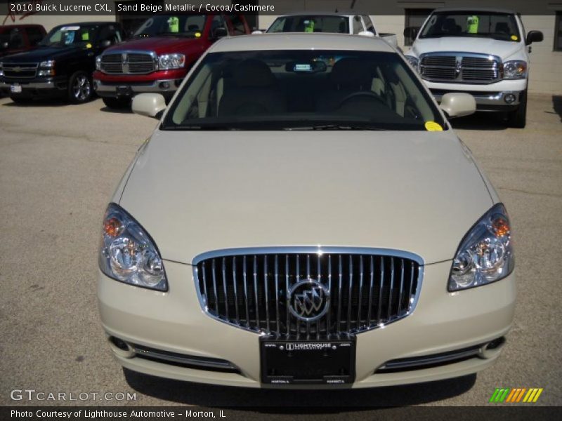 Sand Beige Metallic / Cocoa/Cashmere 2010 Buick Lucerne CXL