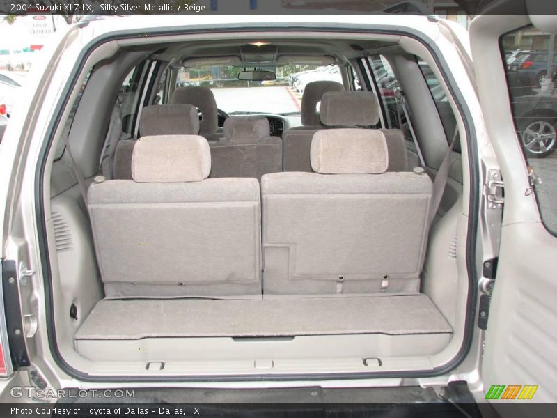 Silky Silver Metallic / Beige 2004 Suzuki XL7 LX