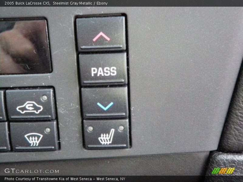 Steelmist Gray Metallic / Ebony 2005 Buick LaCrosse CXS