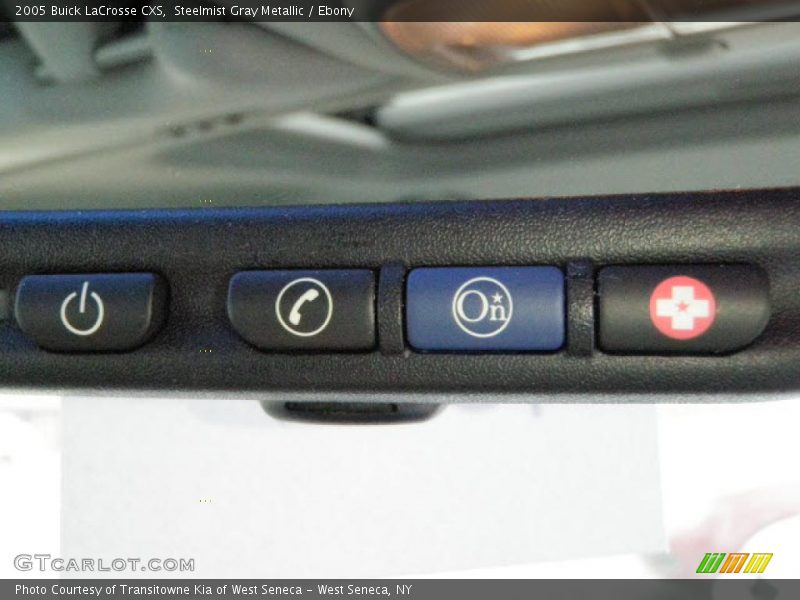Steelmist Gray Metallic / Ebony 2005 Buick LaCrosse CXS