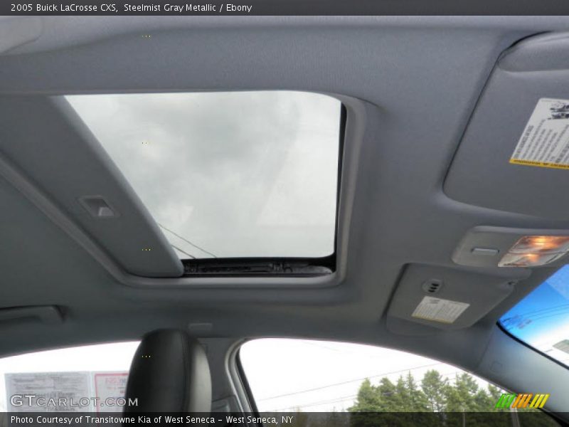 Steelmist Gray Metallic / Ebony 2005 Buick LaCrosse CXS