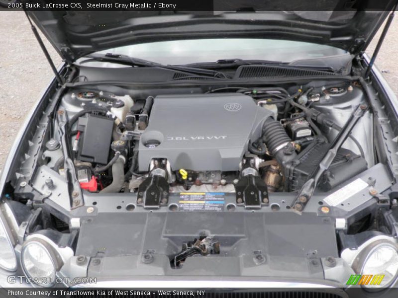 Steelmist Gray Metallic / Ebony 2005 Buick LaCrosse CXS
