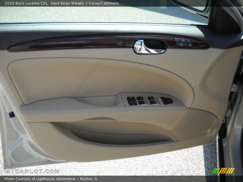 Sand Beige Metallic / Cocoa/Cashmere 2010 Buick Lucerne CXL