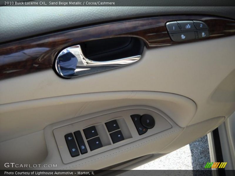 Sand Beige Metallic / Cocoa/Cashmere 2010 Buick Lucerne CXL