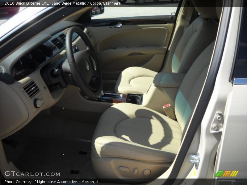 Sand Beige Metallic / Cocoa/Cashmere 2010 Buick Lucerne CXL