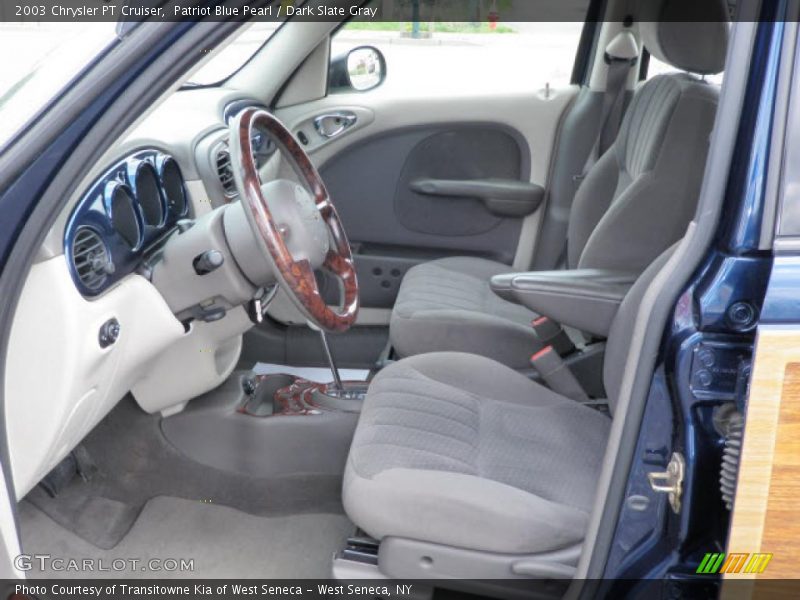 Patriot Blue Pearl / Dark Slate Gray 2003 Chrysler PT Cruiser