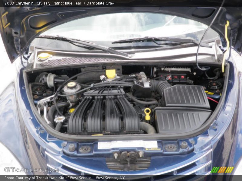 Patriot Blue Pearl / Dark Slate Gray 2003 Chrysler PT Cruiser