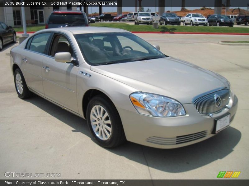 Gold Mist Metallic / Cocoa/Cashmere 2008 Buick Lucerne CX