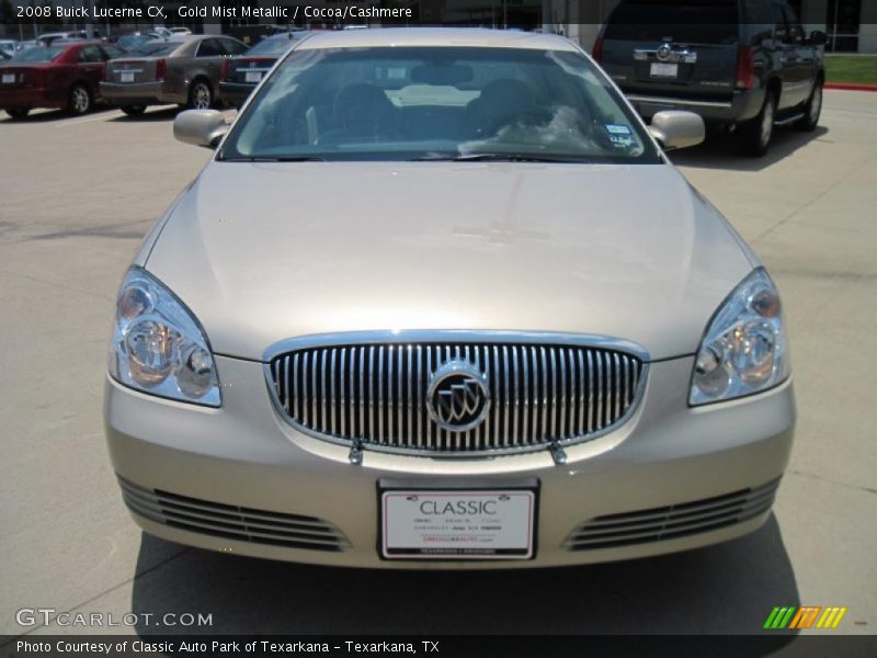 Gold Mist Metallic / Cocoa/Cashmere 2008 Buick Lucerne CX