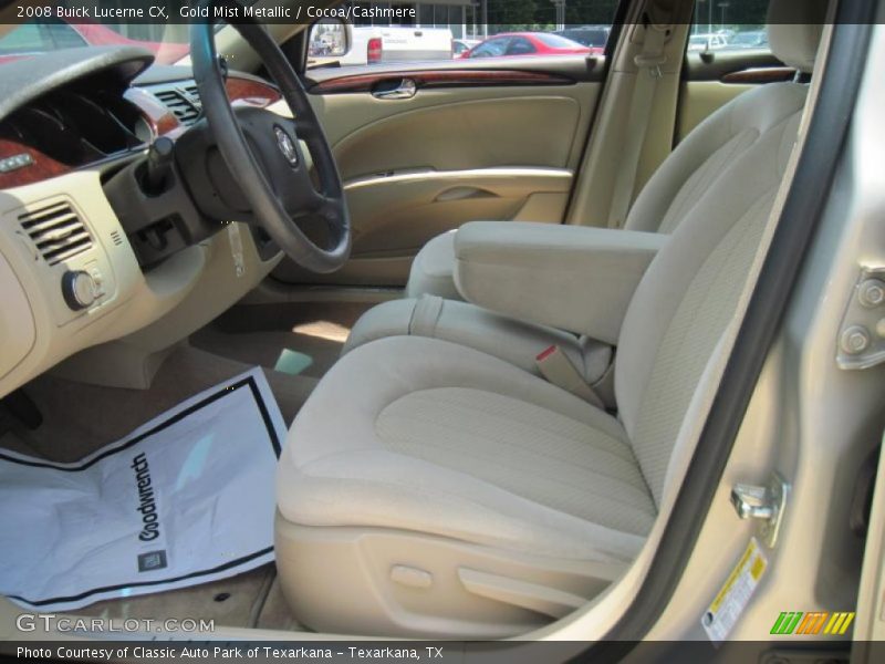 Gold Mist Metallic / Cocoa/Cashmere 2008 Buick Lucerne CX