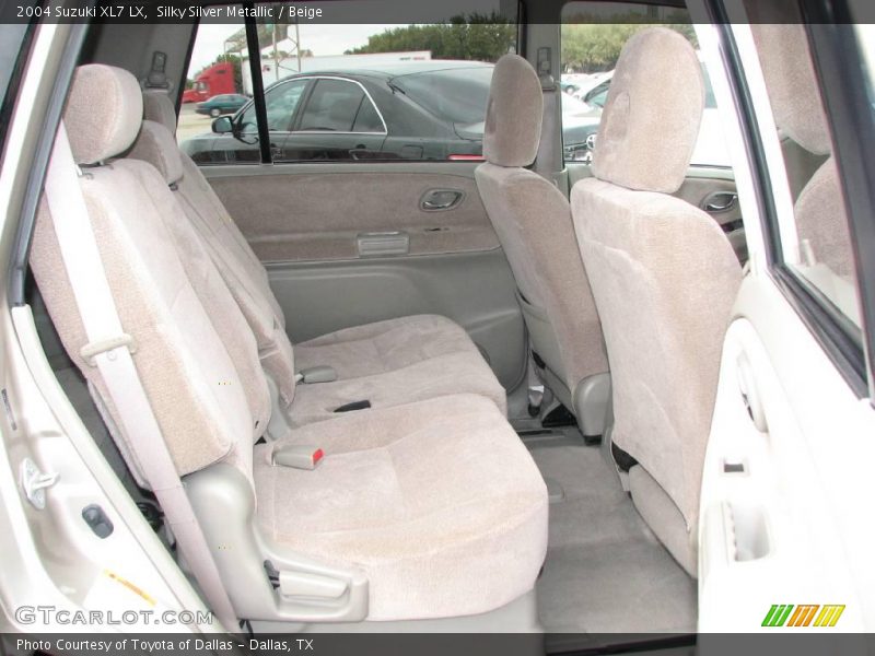 Silky Silver Metallic / Beige 2004 Suzuki XL7 LX