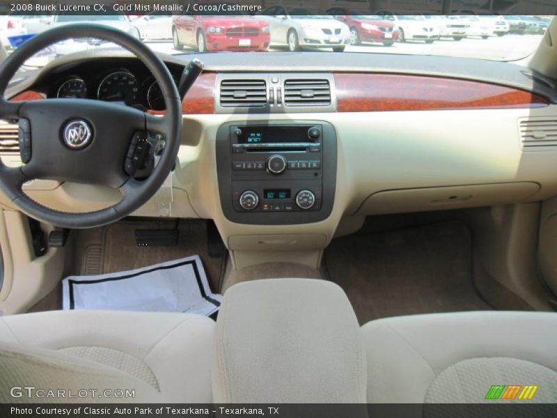 Gold Mist Metallic / Cocoa/Cashmere 2008 Buick Lucerne CX