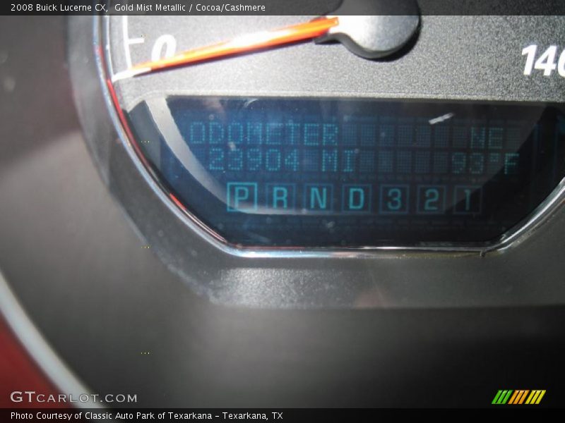 Gold Mist Metallic / Cocoa/Cashmere 2008 Buick Lucerne CX