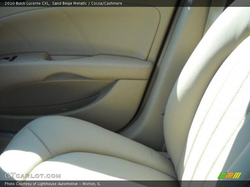 Sand Beige Metallic / Cocoa/Cashmere 2010 Buick Lucerne CXL
