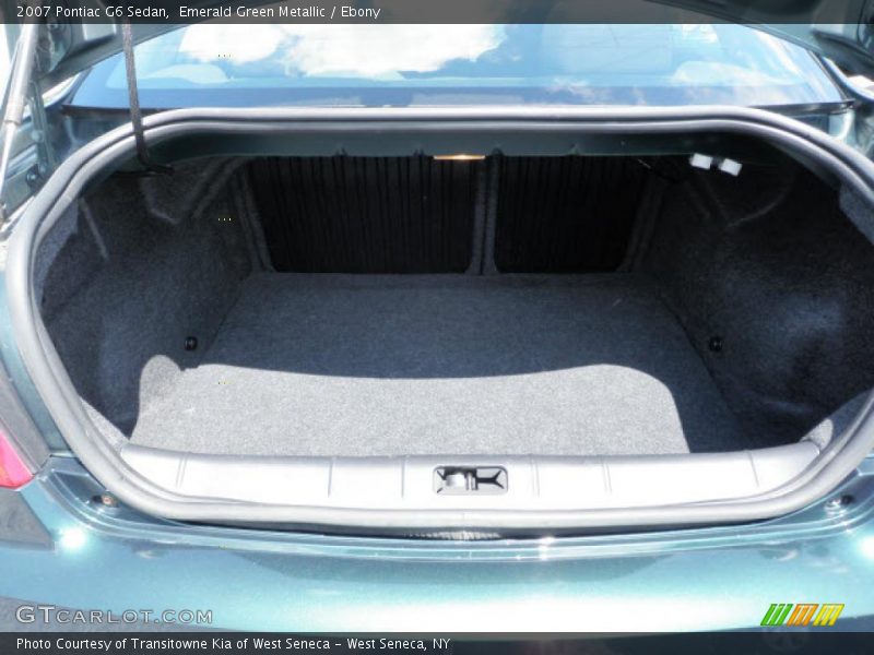 Emerald Green Metallic / Ebony 2007 Pontiac G6 Sedan