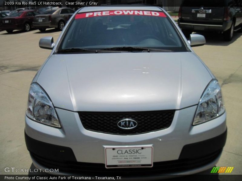 Clear Silver / Gray 2009 Kia Rio Rio5 LX Hatchback