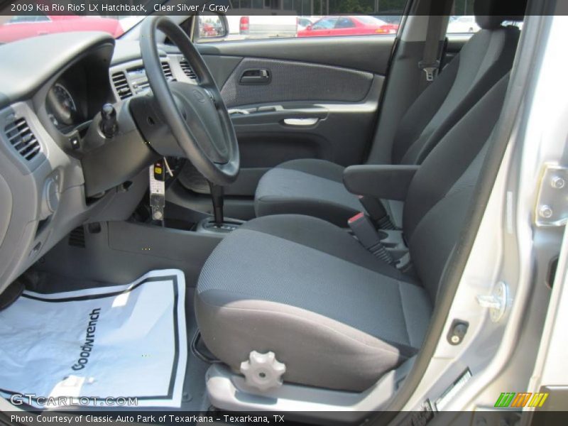 Clear Silver / Gray 2009 Kia Rio Rio5 LX Hatchback