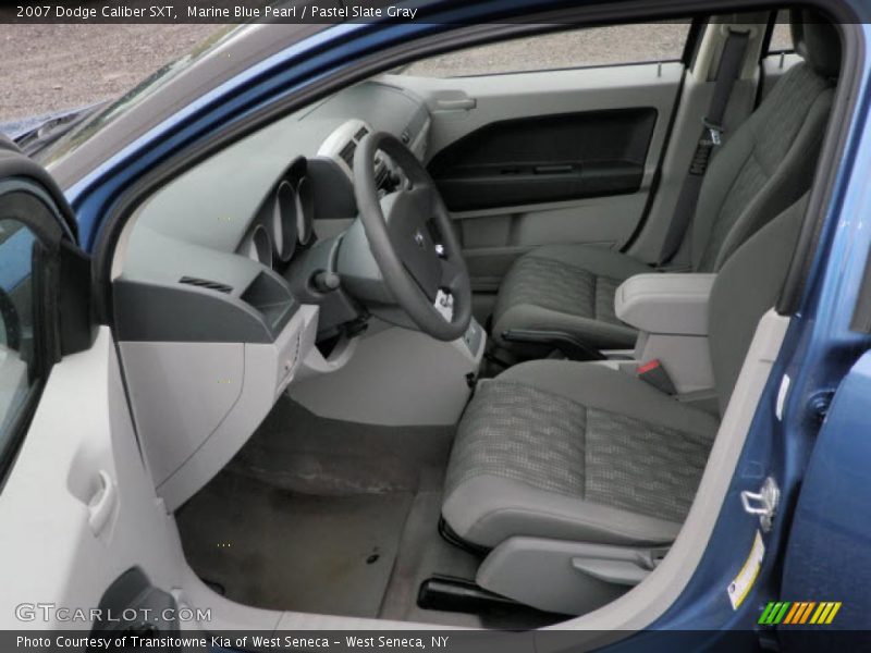 Marine Blue Pearl / Pastel Slate Gray 2007 Dodge Caliber SXT