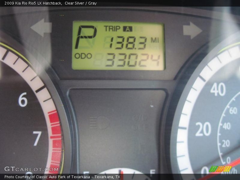 Clear Silver / Gray 2009 Kia Rio Rio5 LX Hatchback