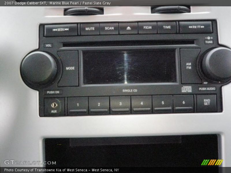 Marine Blue Pearl / Pastel Slate Gray 2007 Dodge Caliber SXT